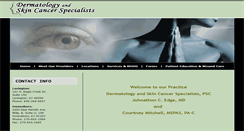 Desktop Screenshot of dscsderm.com